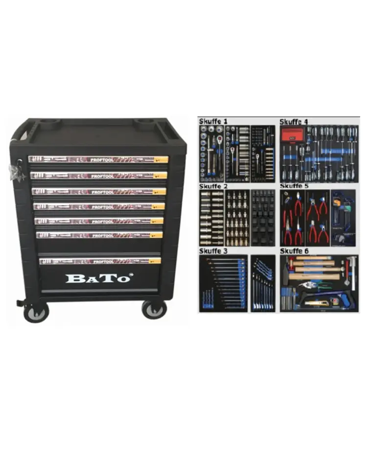 9107-394 BATO vaerktoejsvogn vaerkstedsvogn