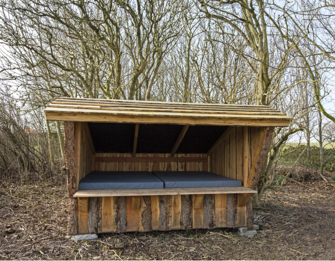 Tiset shelter lærk usamlet saml selv shelter