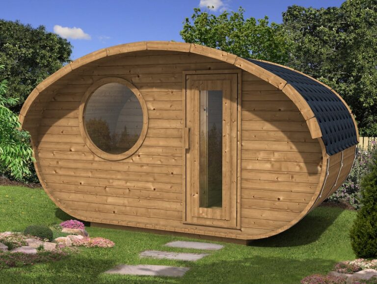 udendørs Sauna hobbit saunatønde
