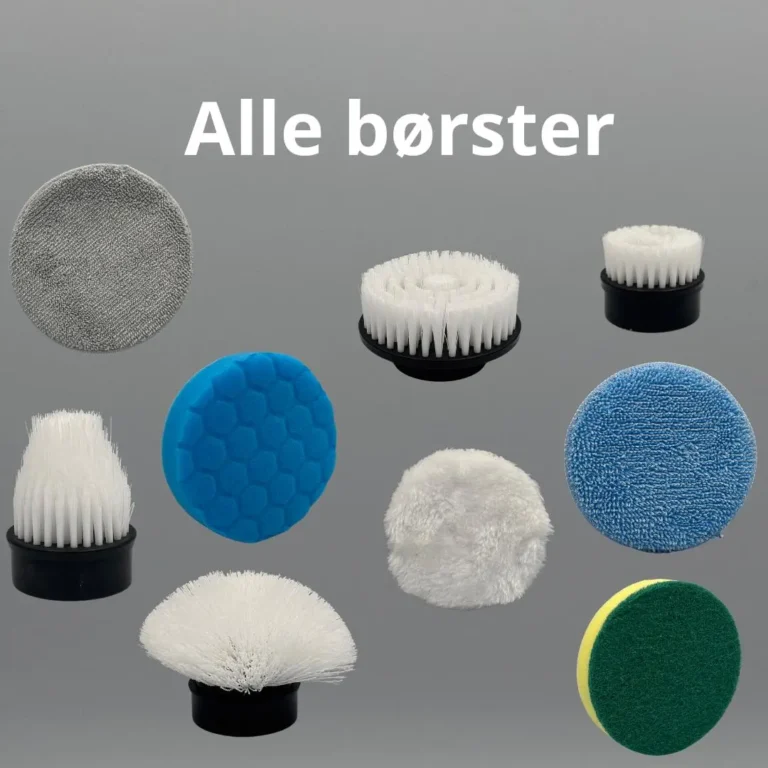 EasyBrush Børstehoveder Komplet pakke EasyClean