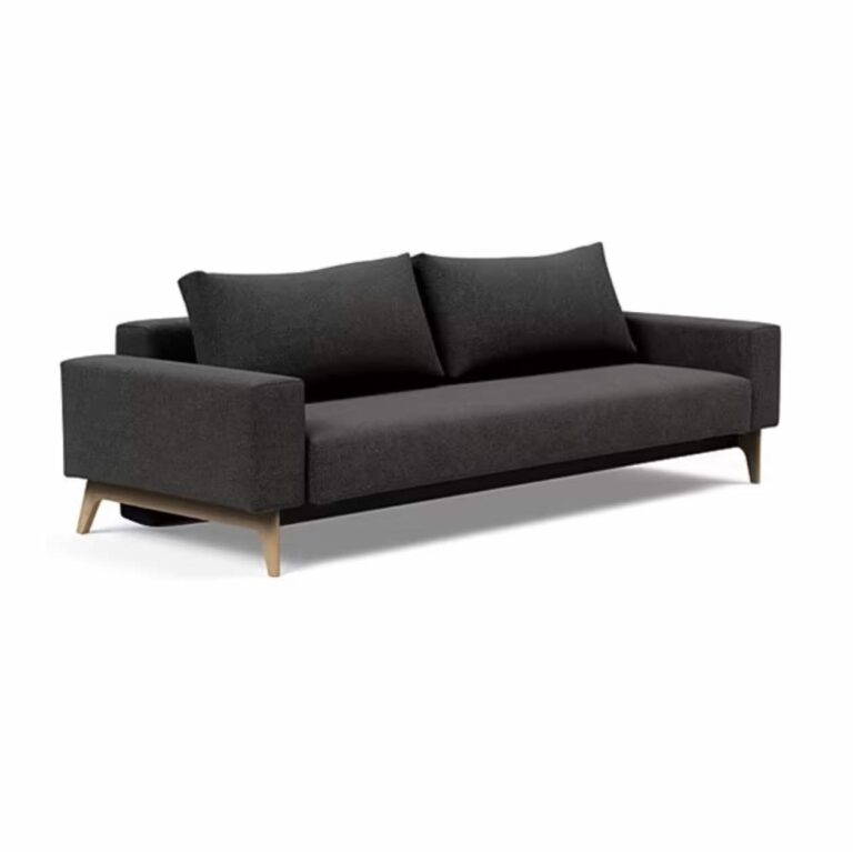 Idun sovesofa 2 personer Pocketfjedre Kenya Dark Grey med opbevaring